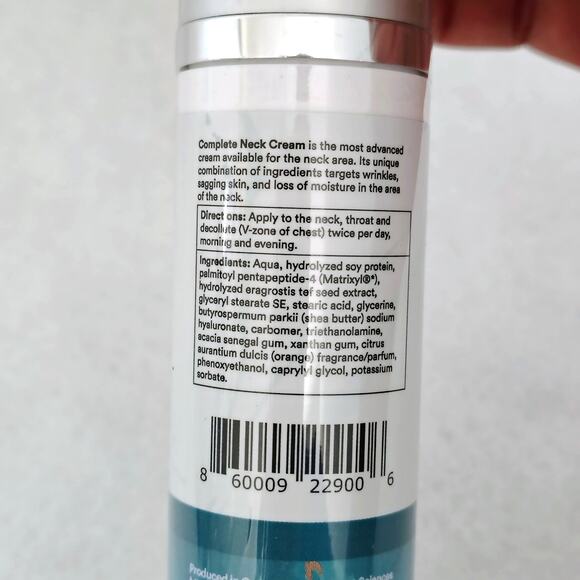 Sun Coast Science Complete Neck Cream Tighten Lift Moisture 1.67 oz. NEW SEALED - Picture 3 of 3